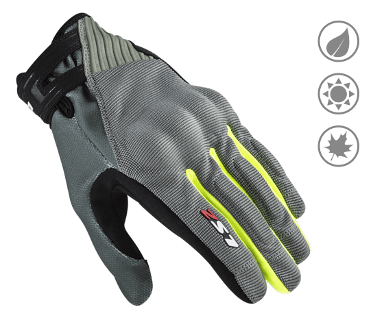 LS2 Dart II Grey/H-V Yellow MAN